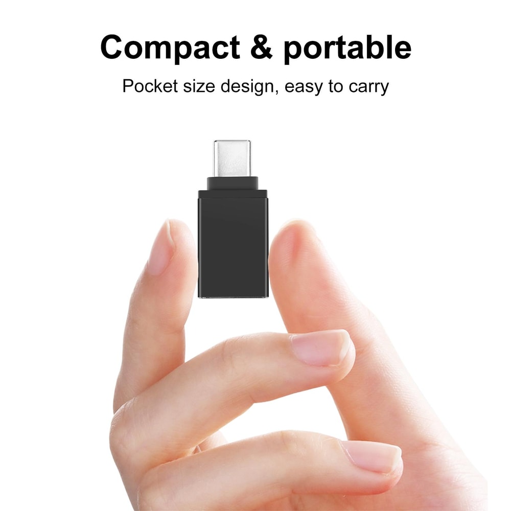 USB C To USB Adapter OTG USB 30 Type C Data Transfer Converter For Fast Sync Device Connectivity 1