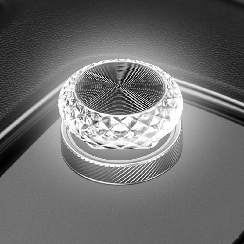 USB Mushroom LED Ambient Light Mini Car Night Lamp For Cozy Interior Decor 11