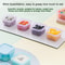 60ml Baby Food Storage Container Leakproof BPAFree Mini Portion Control Container Set 1