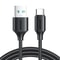 3A Fast Charging USB To USB C Cable Durable Flexible Data Sync Cord 0