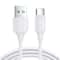 3A Fast Charging USB to USB C Cable Durable Flexible Data Sync Cord