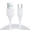 3A Fast Charging USB to USB C Cable Durable Flexible Data Sync Cord