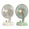 Retro Portable USB Fan With Quiet Oscillation And Adjustable Speed For Desk And Travel 0
