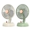 Retro Portable USB Fan With Quiet Oscillation And Adjustable Speed For Desk And Travel 0