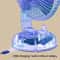 Retro Portable USB Fan With Quiet Oscillation And Adjustable Speed For Desk And Travel 2