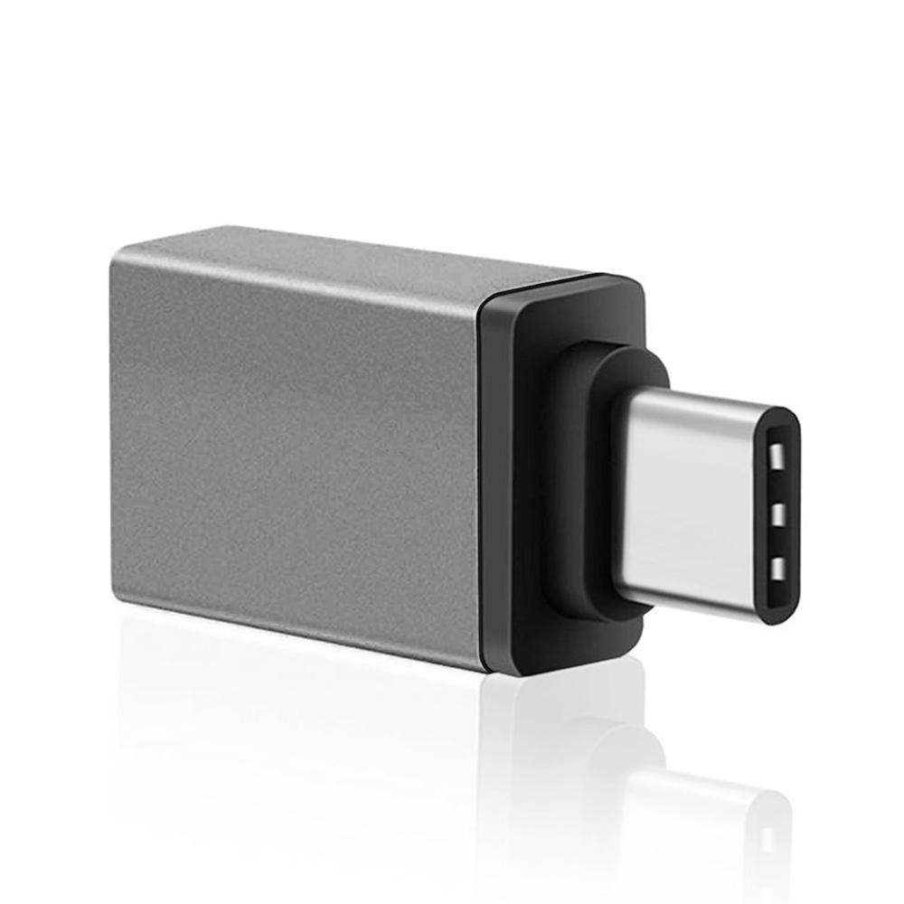 Aluminum USB C To USB Adapter Fast Charge Data Sync Type C 31 Converter 1