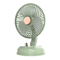 Retro Portable USB Fan With Quiet Oscillation And Adjustable Speed For Desk And Travel 8