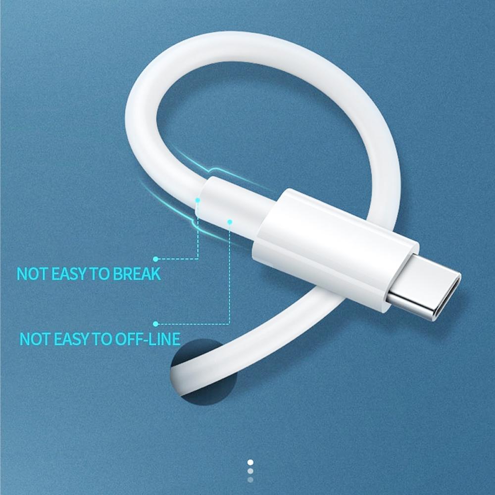 120W USB C Fast Charging Cable Type C To Type C Data Power Cord 5