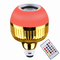 Bluetooth Speaker Light Bulb 12W Smart LED Music Lamp With Remote Control 0