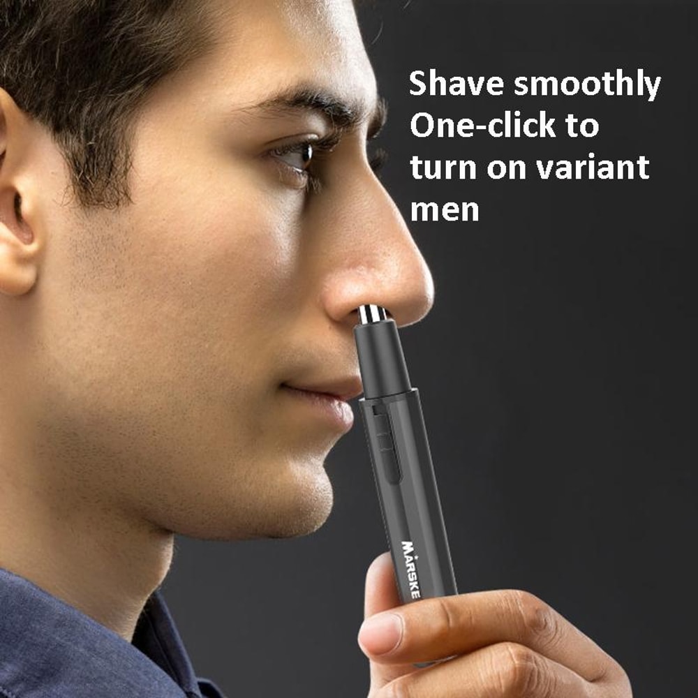 Rechargeable Nose Hair Trimmer With TypeC Fast Charge Precision Grooming Tool 4