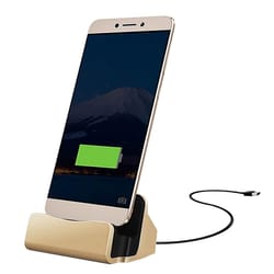 usb c charging dock stand with data sync base for smartphones type c fast charger cradle