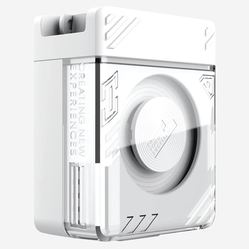 IceCore 65W GaN Fast Charger With Retractable USB C Cable Dual Port Power Adapter 15