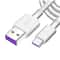 5A Fast Charging USB To Type C Cable Durable High Speed Data Sync Cord 0