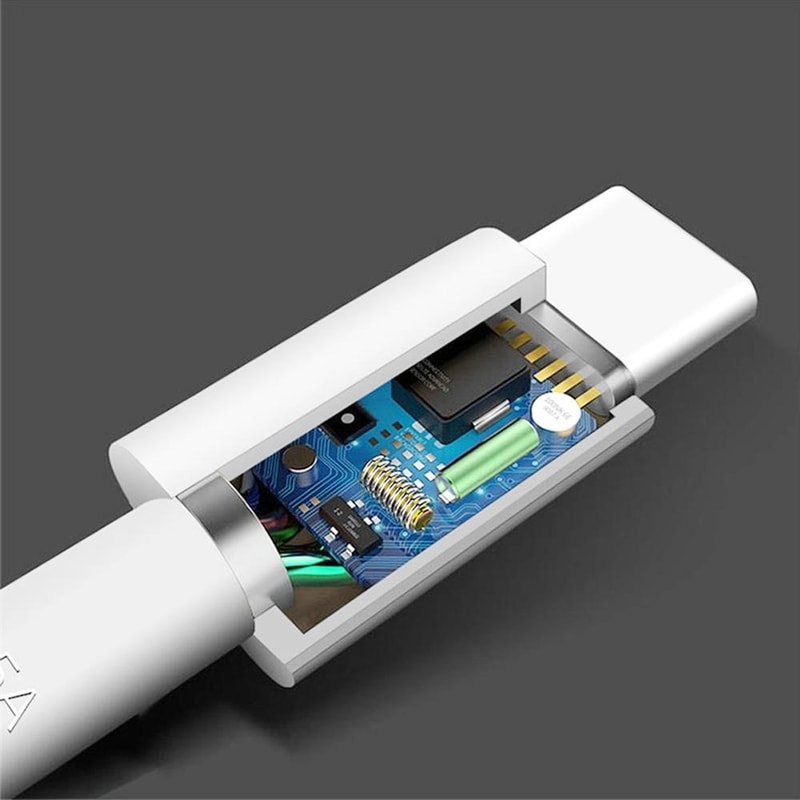 5A Fast Charging USB To Type C Cable Durable High Speed Data Sync Cord 12