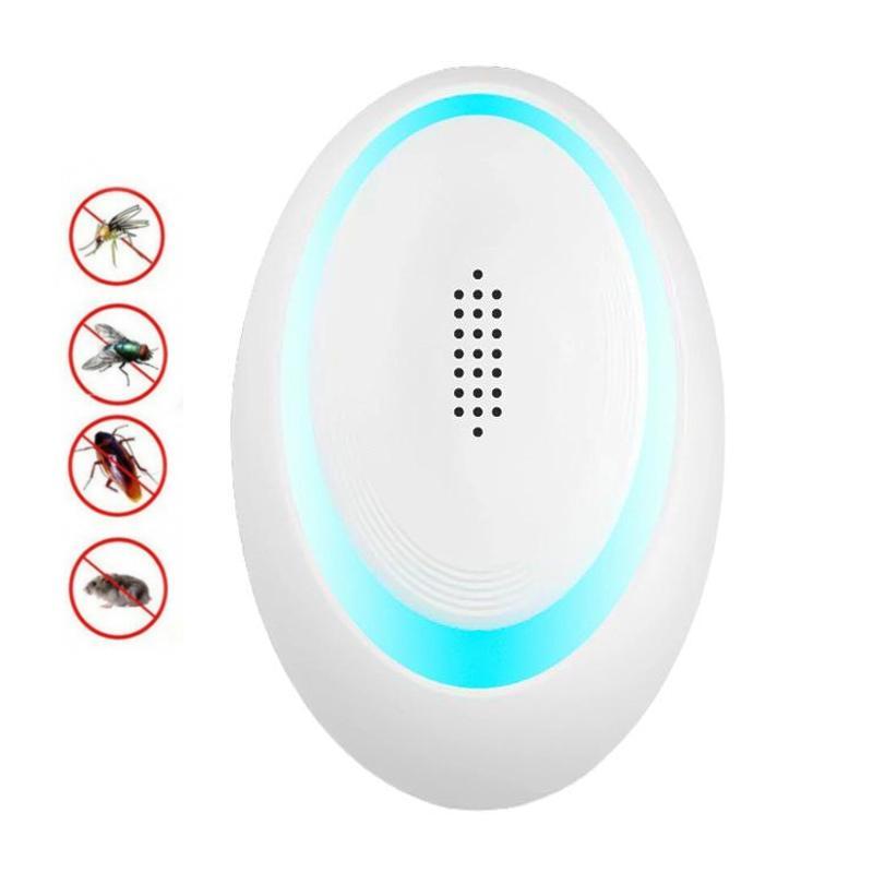 Ultrasonic Pest Repeller PlugIn Indoor Mouse Mosquito Insect Control Device 0