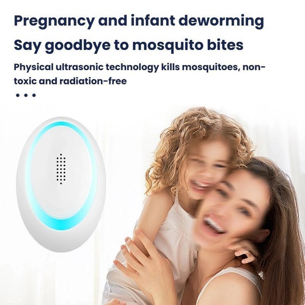 Ultrasonic Pest Repeller PlugIn Indoor Mouse Mosquito Insect Control Device 3