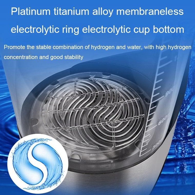 Smart Hydrogen Water Generator Kettle 2L Micro Electrolysis Hydrogen Rich Water Machine 5