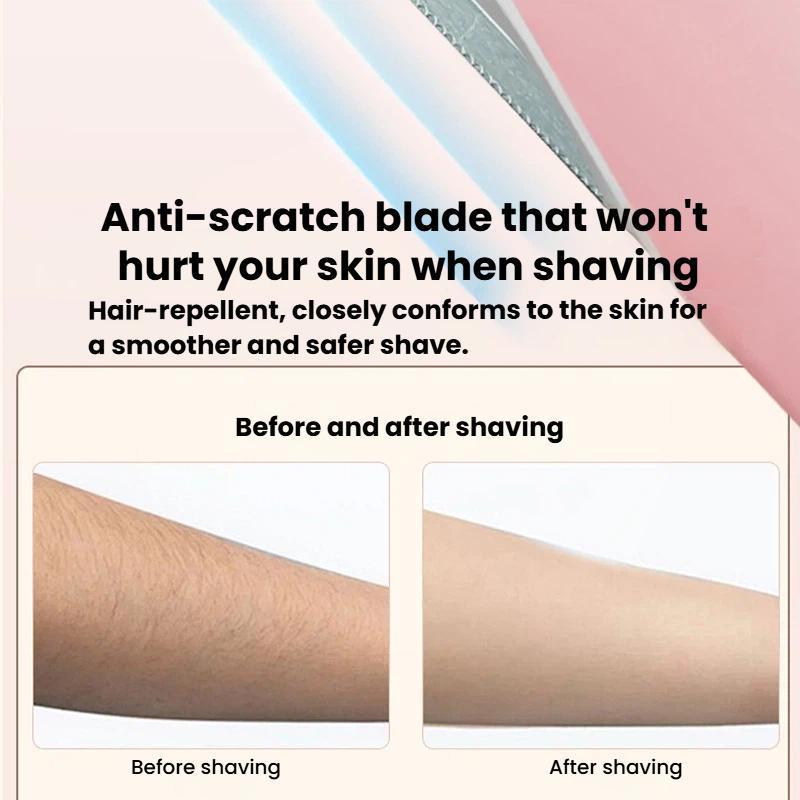 Electric Eyebrow Trimmer Facial Hair Remover For Women With Light 9