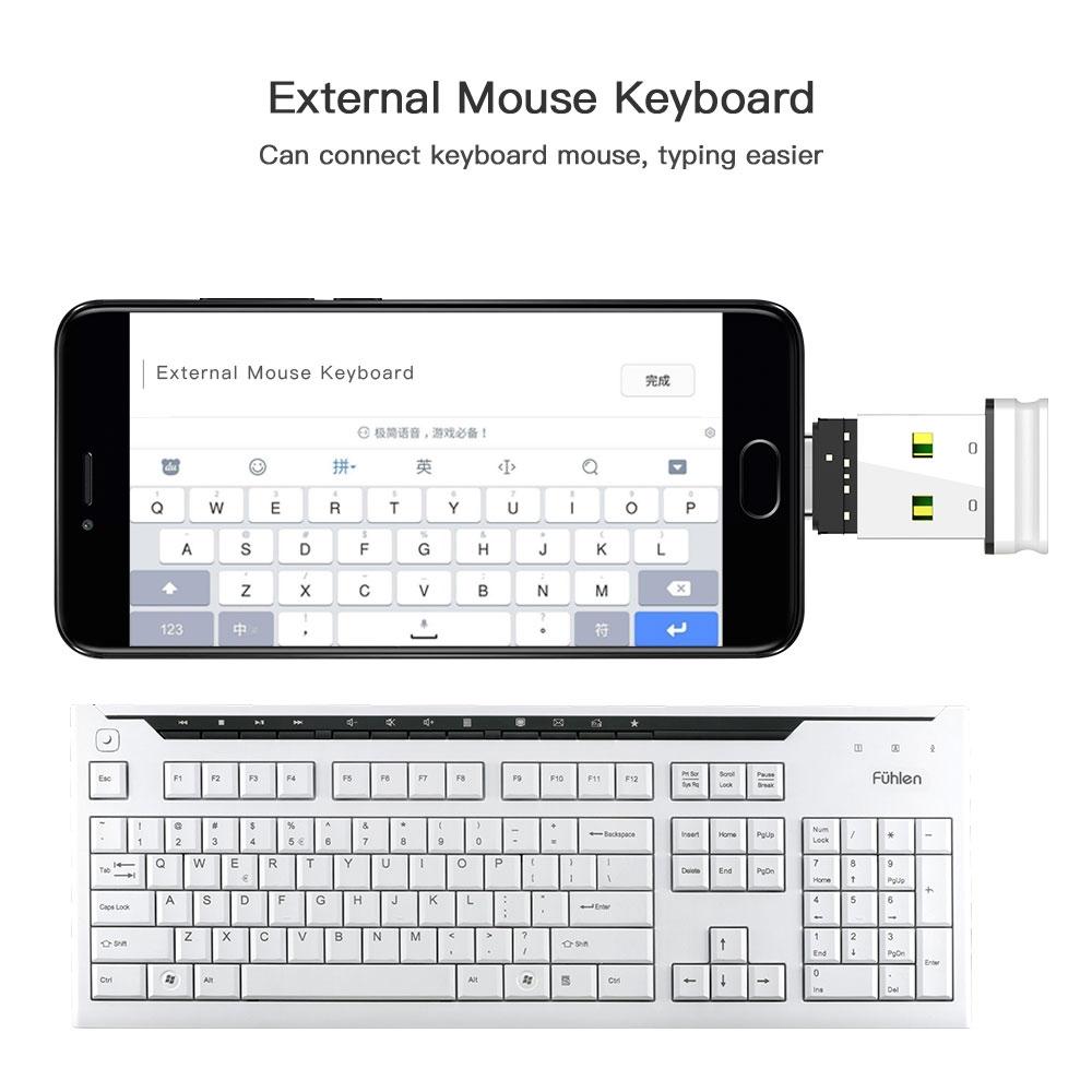 USB C OTG Adapter Mini Aluminum Type C To USB Female Connector For Android Data Transfer 7