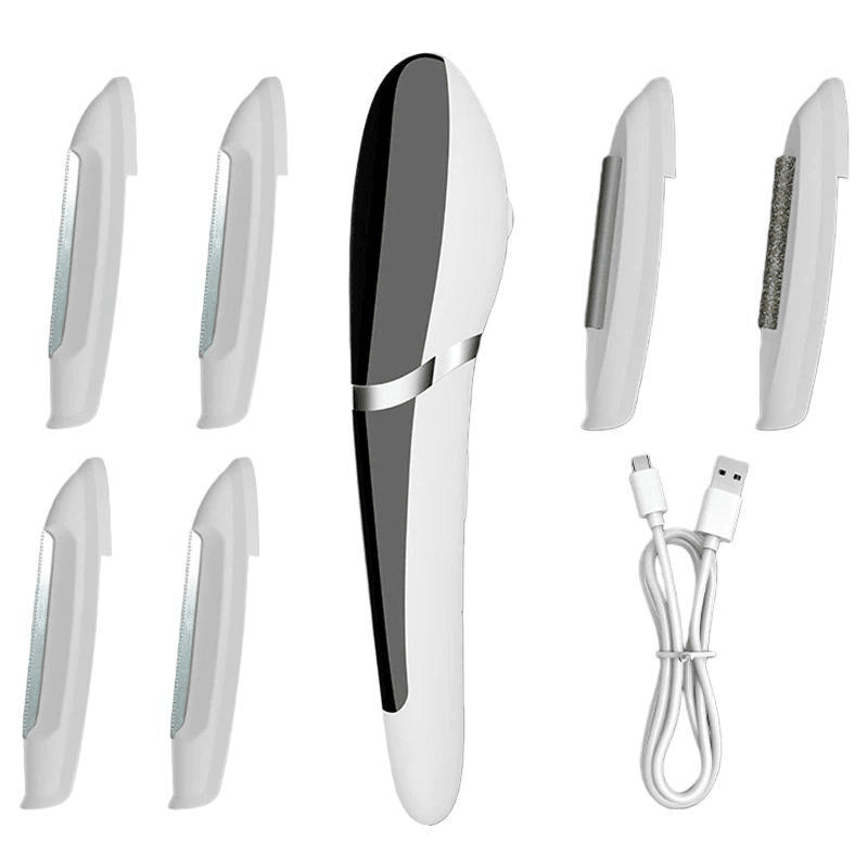 Electric Eyebrow Trimmer Facial Hair Remover For Women With Light 12