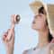 Portable Mini Fan With Carabiner Clip USB Rechargeable Handheld Fan For Outdoor Desk Use 1