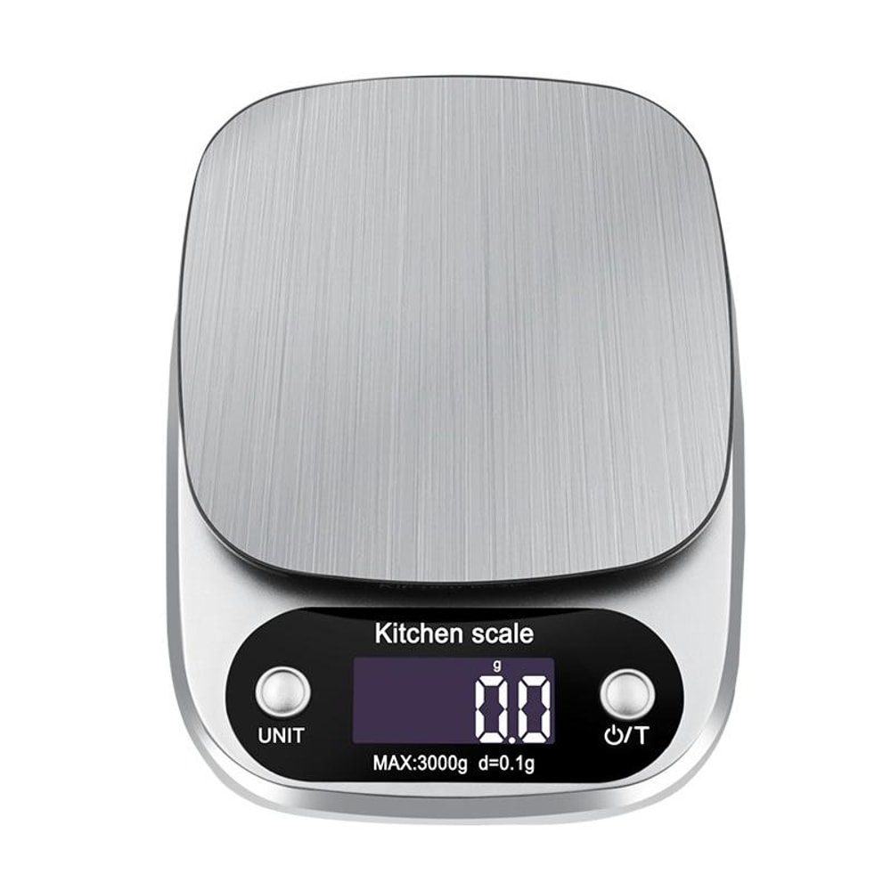 High Precision Digital Kitchen Scale With LCD Display Multi Unit Food And Jewelry Weighing 0