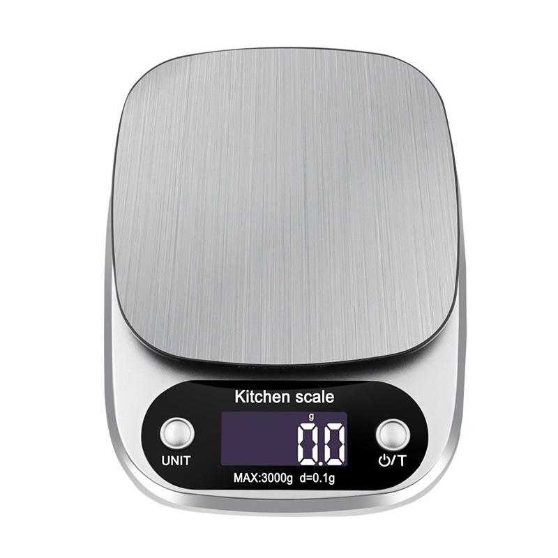 High Precision Digital Kitchen Scale With LCD Display Multi Unit Food And Jewelry Weighing 0