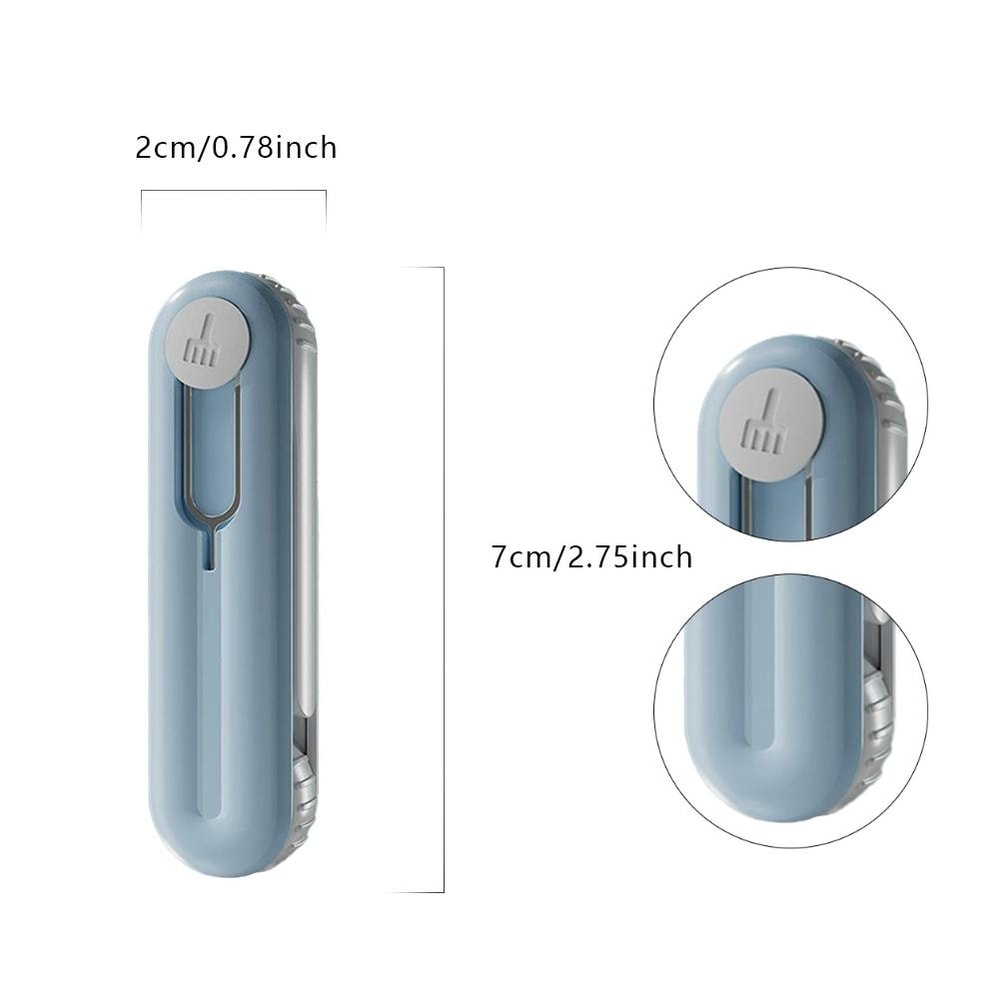 MultiFunction Earbud Cleaning Kit With SIM Tool Portable Phone Cleaning Brush For DustFree Devices 1