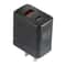 Dual Port Fast USB C Charger 20W PD QC Compact Travel Wall Adapter 3