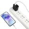 Dual Port Fast USB C Charger 20W PD QC Compact Travel Wall Adapter 1