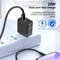 Dual Port Fast USB C Charger 20W PD QC Compact Travel Wall Adapter 8