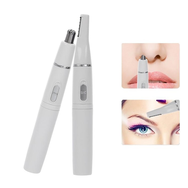 Nose Hair Trimmer Eyebrow Trimmer Portable Facial Groomer 0