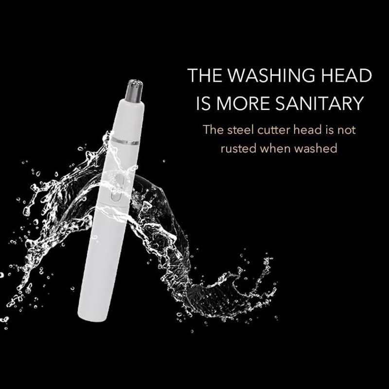 Nose Hair Trimmer Eyebrow Trimmer Portable Facial Groomer 4