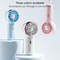 Cute Rabbit Handheld Mini Fan Portable Electric Fan USB Rechargeable Neck Fan 8