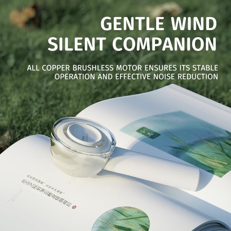 Mini Handheld Electric Turbo Fan Portable Handheld Fan USB Portable Fan Quiet Cooling 4