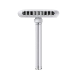 portable usb rechargeable fan with flexible tripod clip for stroller desk travel