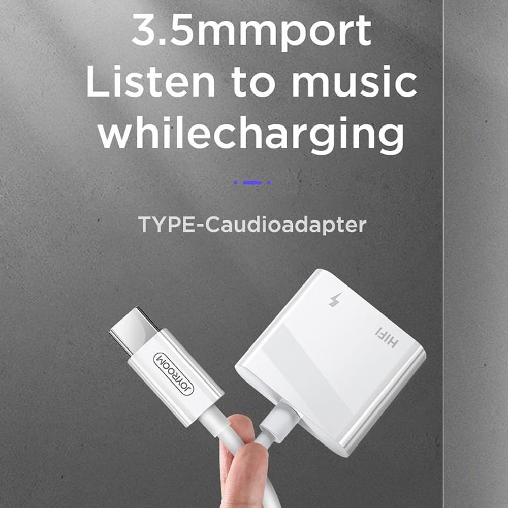 USB C To 35mm Audio Adapter With Charging Splitter For Headphones And Calls 12