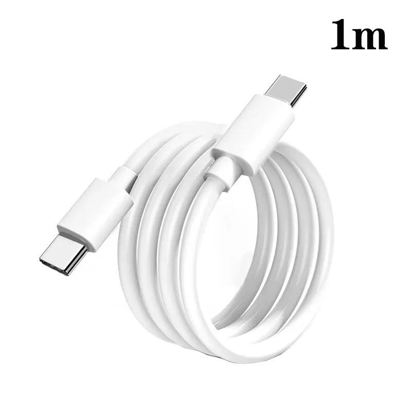 60W Fast Charging USB C Cable Durable Type C To Type C Data Sync Cable 1