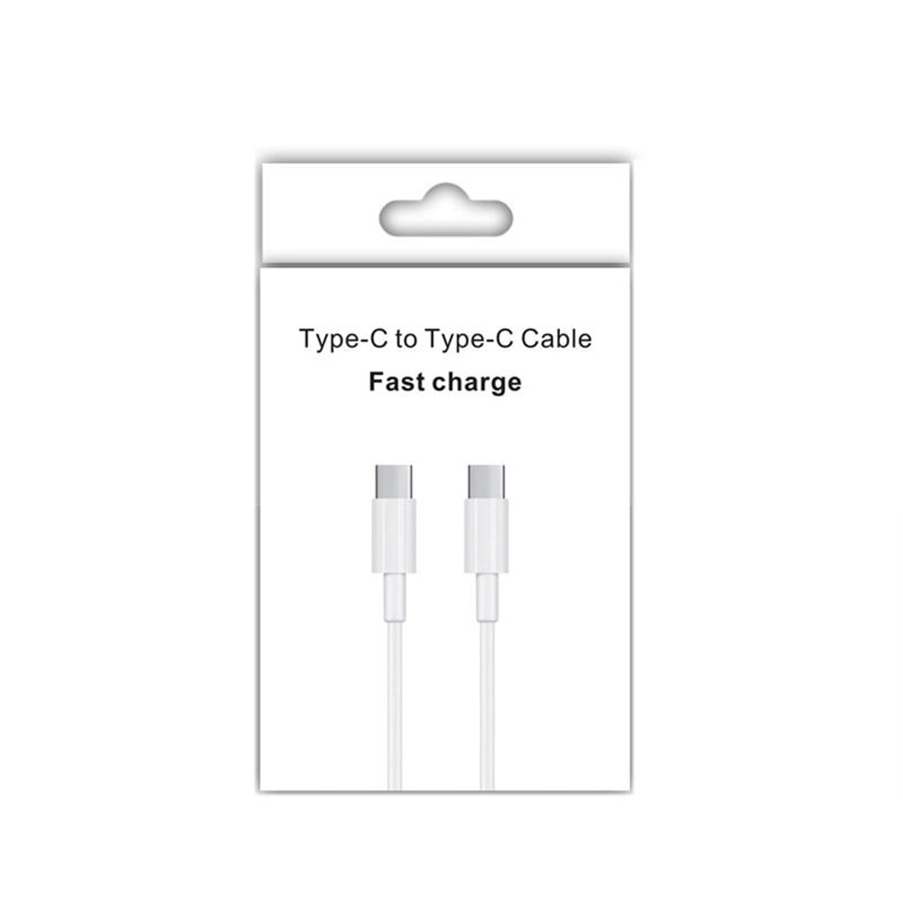 60W Fast Charging USB C Cable Durable Type C To Type C Data Sync Cable 6
