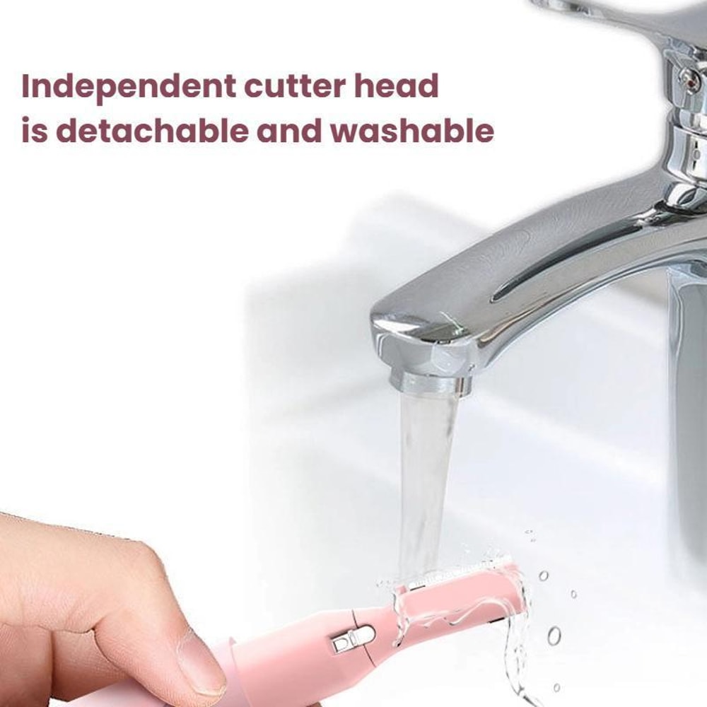 Rechargeable Facial Hair Remover Eyebrow Trimmer For Women Precision Eyebrow Razor For Smooth Pain 4