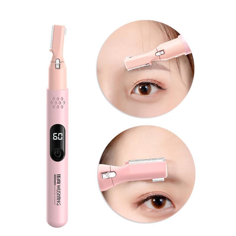 Rechargeable Facial Hair Remover Eyebrow Trimmer For Women Precision Eyebrow Razor For Smooth Pain 6