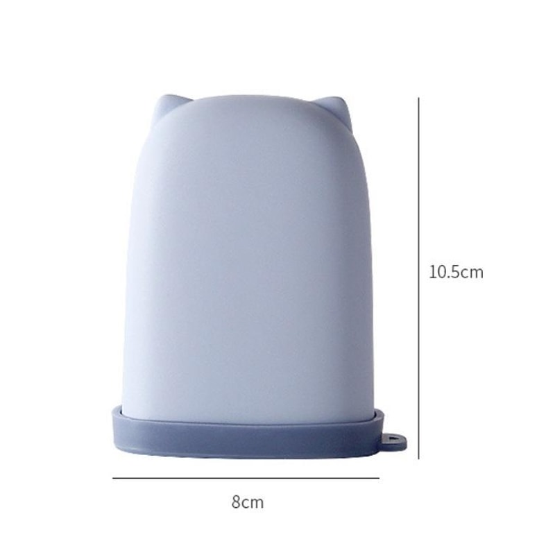 Portable Leak Proof Soap Box Travel Case With Drain Silicone Holder 3