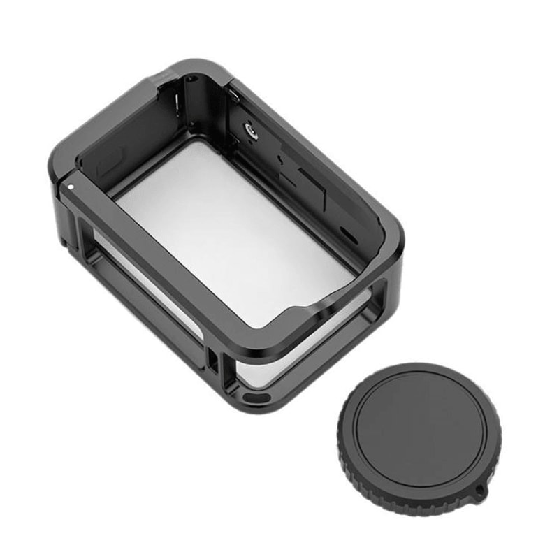 Osmo Action Aluminum Alloy Protective Cage Frame With Silicone Lens Cap 12