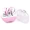 10in1 Portable Manicure Set Apple Case Nail Care Kit For Travel Home Grooming 0