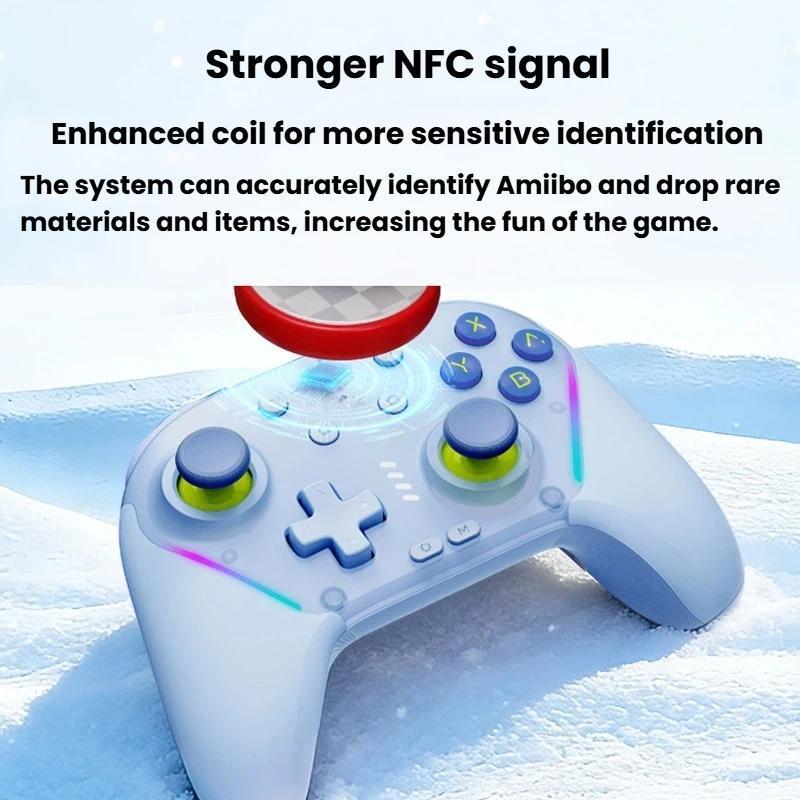 Wireless Controller for Switch and PC with Air Rocker Precision and Custom Macros