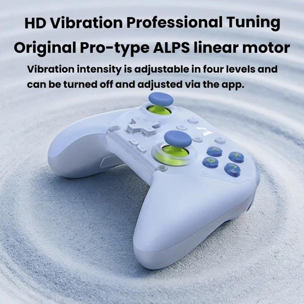 Wireless Controller for Switch and PC with Air Rocker Precision and Custom Macros