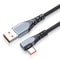 66W USB To USB C Elbow Fast Charging Cable For Gaming Phones 8