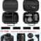 Waterproof DSLR Camera Bag Travel Case with Custom Dividers for Canon and Mirrorless Cameras