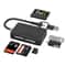 USB 30 Multi Card Reader With Type C OTG High Speed SD TF CF Memory Card Adapter 0