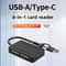 USB 30 Multi Card Reader With Type C OTG High Speed SD TF CF Memory Card Adapter 3